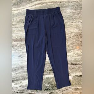 Tribal Navy Blue Women’s Performance Joggers 
Size 6